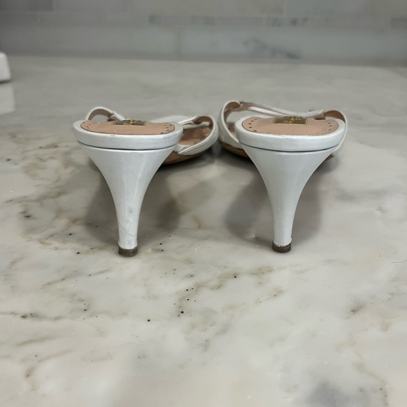 Rupert Sanderson white leather sandals - Picture 2 of 6